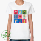 Женская футболка органик