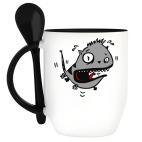 Кружка с ложкой