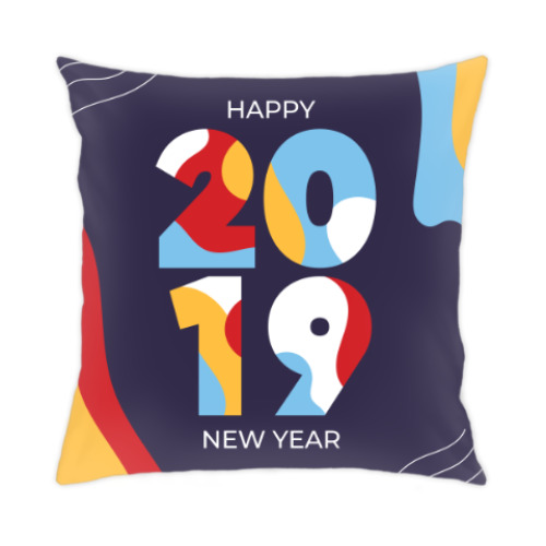 Подушка Новый год 2019