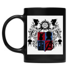 Кружка цветная UV-DTF