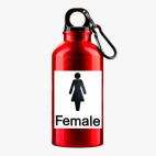 Металлическая бутылка 400 мл UV-DTF