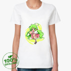 Женская футболка органик