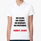 Женская рубашка поло