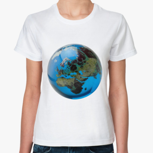 Классическая футболка Земля