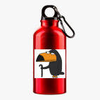 Металлическая бутылка 400 мл UV-DTF