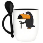 Кружка с ложкой