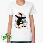 Женская футболка органик