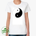 Женская футболка органик