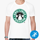 Мужская спортивная футболка