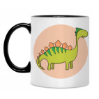 Кружка двухцветная