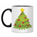 Кружка двухцветная