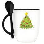 Кружка с ложкой