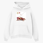 Толстовка худи оверсайз