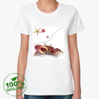 Женская футболка органик