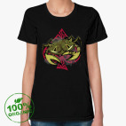 Женская футболка органик