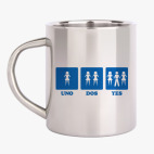 Кружка металлическая