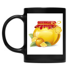 Кружка цветная UV-DTF