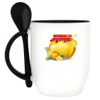 Кружка с ложкой