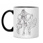 Кружка двухцветная