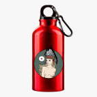 Металлическая бутылка 400 мл UV-DTF