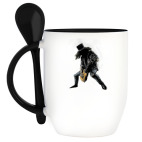 Кружка с ложкой