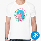 Мужская спортивная футболка