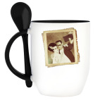 Кружка с ложкой