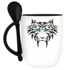 Кружка с ложкой