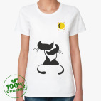 Женская футболка органик