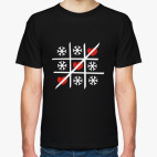 Классическая футболка Крестики-нолики