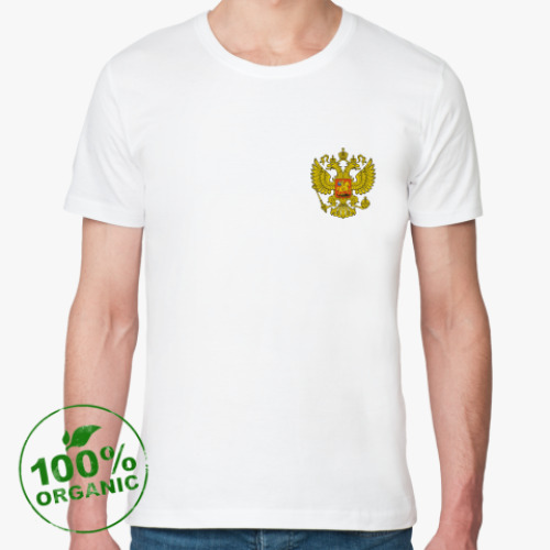 Футболка из органик-хлопка Россия Империя