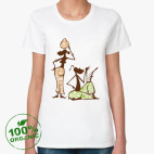 Женская футболка органик