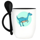 Кружка с ложкой