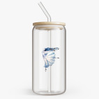 Банка с бамбуковой крышкой