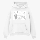 Толстовка худи оверсайз