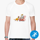 Мужская спортивная футболка