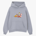 Толстовка худи оверсайз