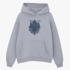 Толстовка худи оверсайз