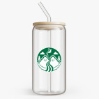 Банка с бамбуковой крышкой