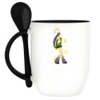 Кружка с ложкой