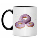 Кружка двухцветная