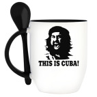 Кружка с ложкой