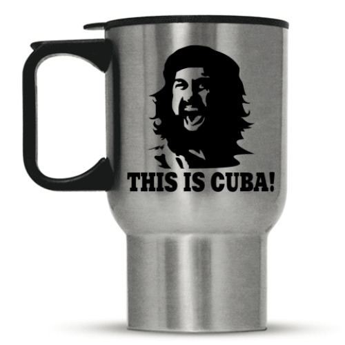Кружка-термос с принтом This is cuba!