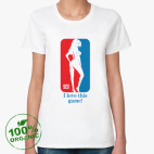 Женская футболка органик