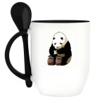 Кружка с ложкой