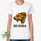 Женская футболка органик