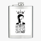 Фляжка стальная