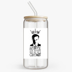 Банка с бамбуковой крышкой