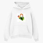 Толстовка худи оверсайз