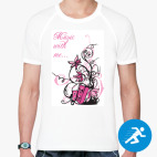 Мужская спортивная футболка